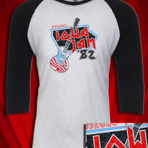 Iowa Jam Tour 1982 T-SHIRT FREE SHIP USA Music Festival SM-XXL Unisex