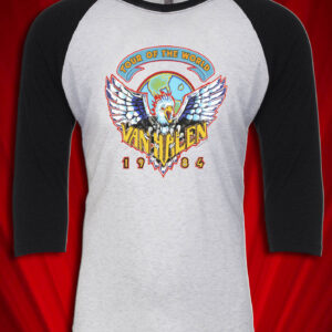 Van Halen 1984 Vintage Tour jersey T-SHIRT