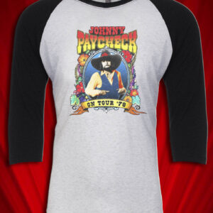 Johnny Paycheck 1978 Tour Jersey T-SHIRT Outlaw Country SM-XXL Unisex